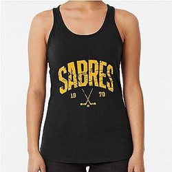 Art Buffalo Sabres Racerback Tank Top