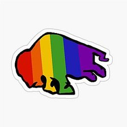 Buffalo Sabres Pride Sticker