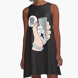 Buffy Summers What Would You Do A-Line Dress