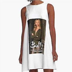 Mens Women's Buffy Summers Film Spike Funny Men Fan A-Line Dress