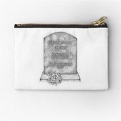 Buffy Summers Gravestone // Zipper Pouch