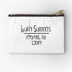 Buffy Summers reporting for sanity Large Pouch