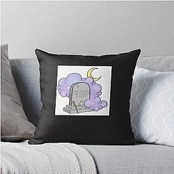 Buffy Summers Tomb Throw Pillow