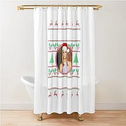 Buffy Summers Film Spike Funny Shower Curtain