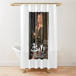 Mens Womens Buffy Summers Film Spike Funny Men Fan Shower Curtain