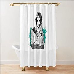 More Than Awesome Buffy the Vampire Slayer Film Spike Gift for Music Fans Shower Curtain