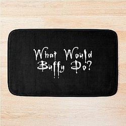 What Would Buffy Do Bath Mat