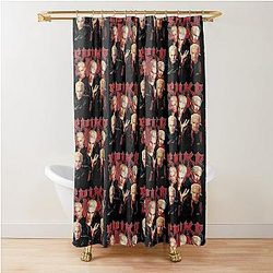 Vintage Buffy Spike Shower Curtain