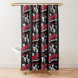 Buffy Vampire Slayer Demons Shower Curtain