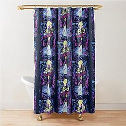 Vintage Buffy The Vampire Demon Hunter Shower Curtain