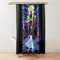 Buffy the Horror Shower Curtain