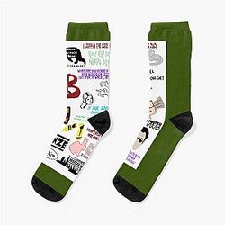 Buffy the Vampire Slayer Collage Socks