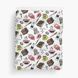 Buffy multiple object references Duvet Cover