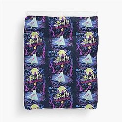 Vintage Buffy Vampire and Demon Hunter Duvet Cover