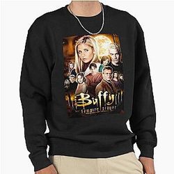 Vintage Buffy Pullover Sweatshirt