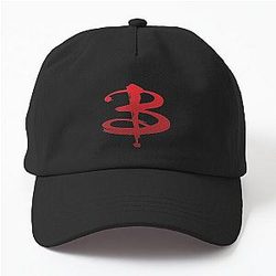 Red Logo Buffy Dad Hat