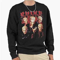 Vintage Spike Pullover Sweatshirt