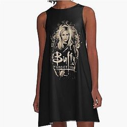 Vintage Buffy The Vampire Slayer A-Line Dress