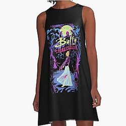 Vintage Buffy Vampire Demon Hunter A-Line Dress