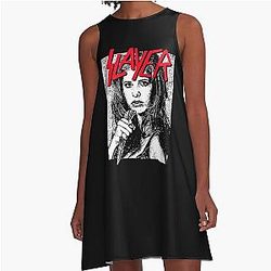 Buffy Vampire Slayer Metal A-Line Dress