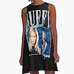 Buffy the Vampire Slayer A Line Dress