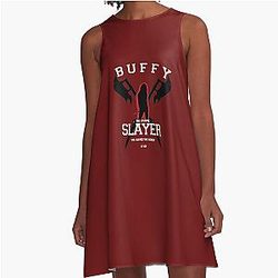 Buffy Vampire Slayer A-Line Dress