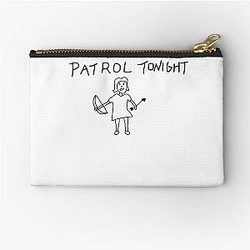 Buffy will patrol tonight zip pouch