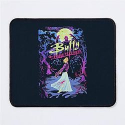 Vintage Buffy Vampire and Demon Hunter Mouse Pad