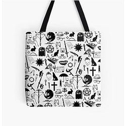 Buffy Symbolism Black Tote Bag