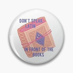 Funny Giles Buffy Slayer Books Quote Pin