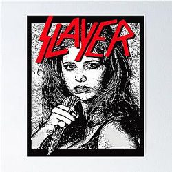 Buffy Vampire Metal Poster