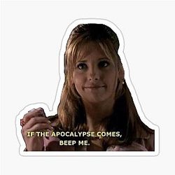 Buffy Me Sticker
