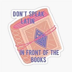 Funny Giles Buffy Vampire Slayer Books Quote Sticker
