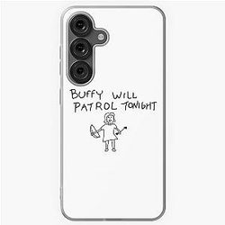 Buffy Patrols Tonight Samsung Galaxy Soft Case