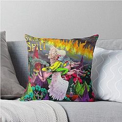 When the wind forgets your name Built to Spill Spring and Summer Throw Pillow