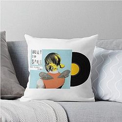 Built to spill vinyl Throw Pillow
