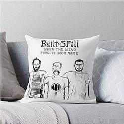 Built to Spill Spring and Summer Tour 2022 Throw Pillow
