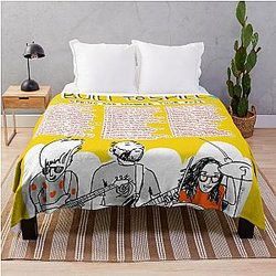 Built To Spill Summer Tour 2022 Throw Blanket