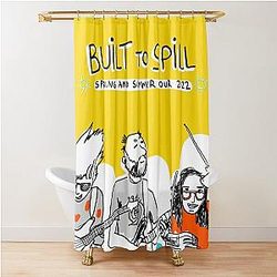 Built To Spill Spring and Summer Tour Live 2022 Shower Curtain