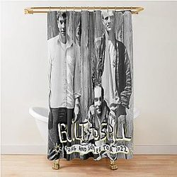 Personnel of Built to Spill Spring and Summer Tour Live 2022 Shower Curtain
