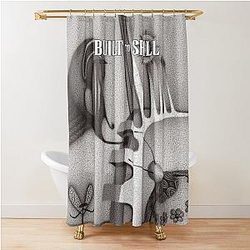 You In Reverse Built To Spill Spring and Summer Shower Curtain