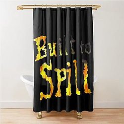 Full Logo Built To Spill Shower Curtain