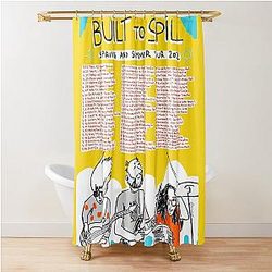 Built To Spill Spring and Summer Tour Live 2022 Shower Curtain