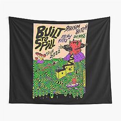Logo of Built to Spill Spring and Summer Tour Live 2022 Tapestry