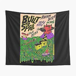 Logo of Built to Spill Spring Summer Tour Live 2022 Tapestry