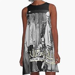 Men of Built to Spill Spring and Summer Tour Live 2022 A-line Dress