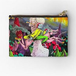 When the wind forgets your name Built to Spill Spring and Summer Zipper Pouch