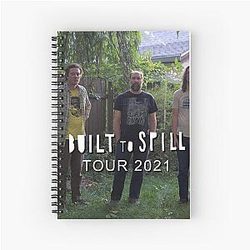Tickets Built to Spill Keep It Like a Secret Tour Live 2021 Spiral Notebook