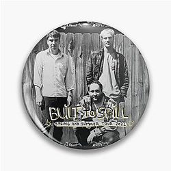 Men of Built To Spill Spring and Summer Tour Live 2022 Pin
