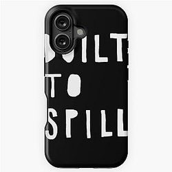 White Built to spill Keep it live 2021 iPhone Tough Case